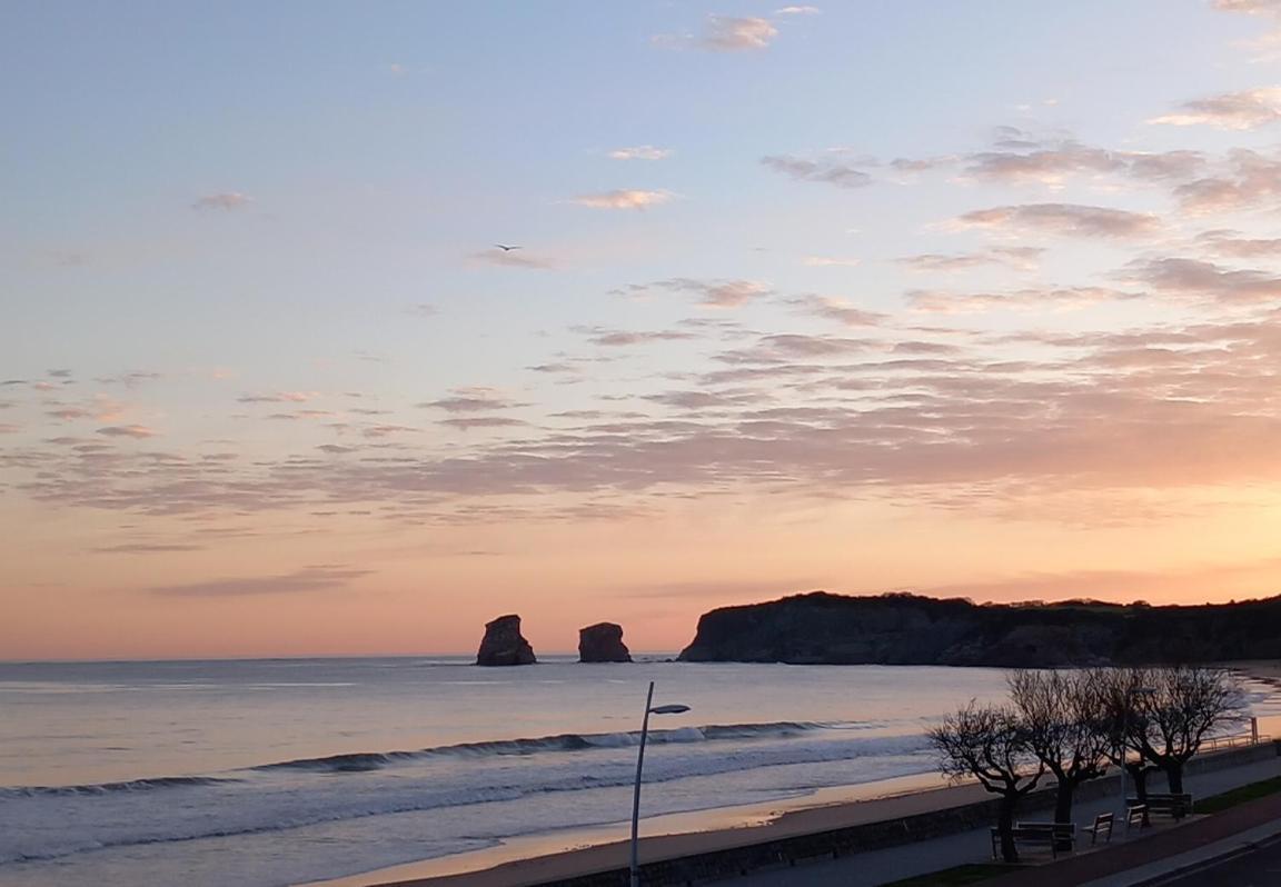 Appartement Bord De Mer Tres Lumineux 2/4 Pers. - Vue Inoubliable Hendaye Exteriér fotografie